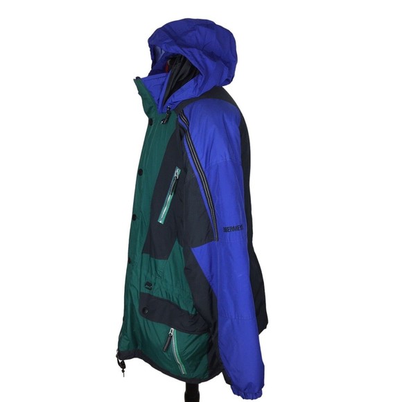 Obermeyer Skiwear Men’s Full Zip Hooded Winter Snow Jacket Size XL - Picture 4 of 14